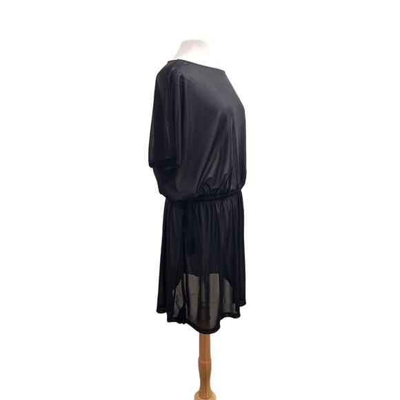 Torrid Short Mesh Drawstring Waist Coverup Dress Size 0X - Picture 6 of 11